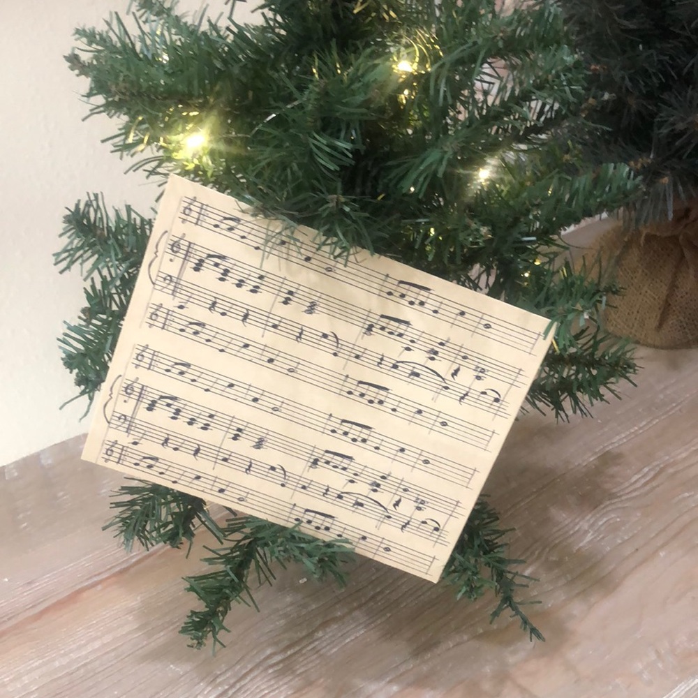 7 Vintage Sheet Music